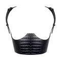 Black leather corset belt – Under-bust by Aria Margo