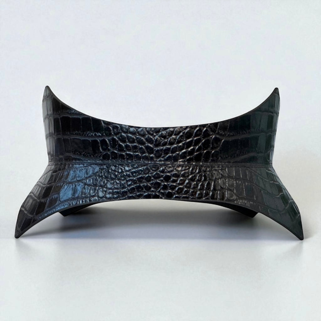 Black leather corset belt – Thorns by Aria Margo