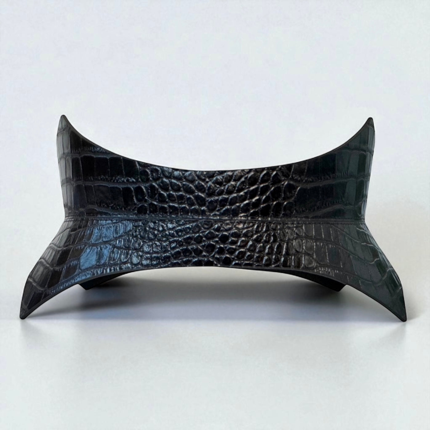 Black leather corset belt – Thorns by Aria Margo