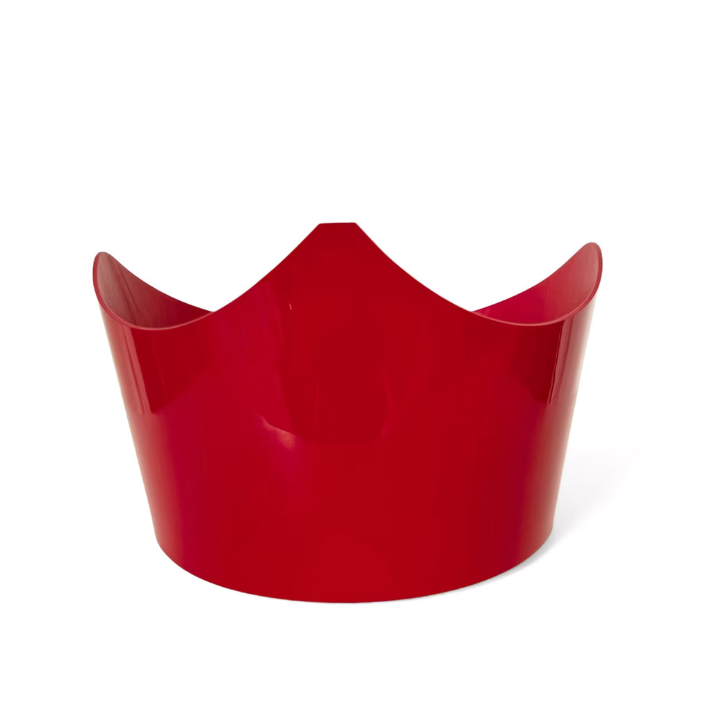 Red leather corset belt – Crown by Aria Margo