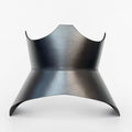 Aria Margo black Italian leather corset belt with a sculpted hourglass silhouette and high-rise design.