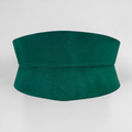 Eclipse Mini Leather Corset Belt - Green Suede