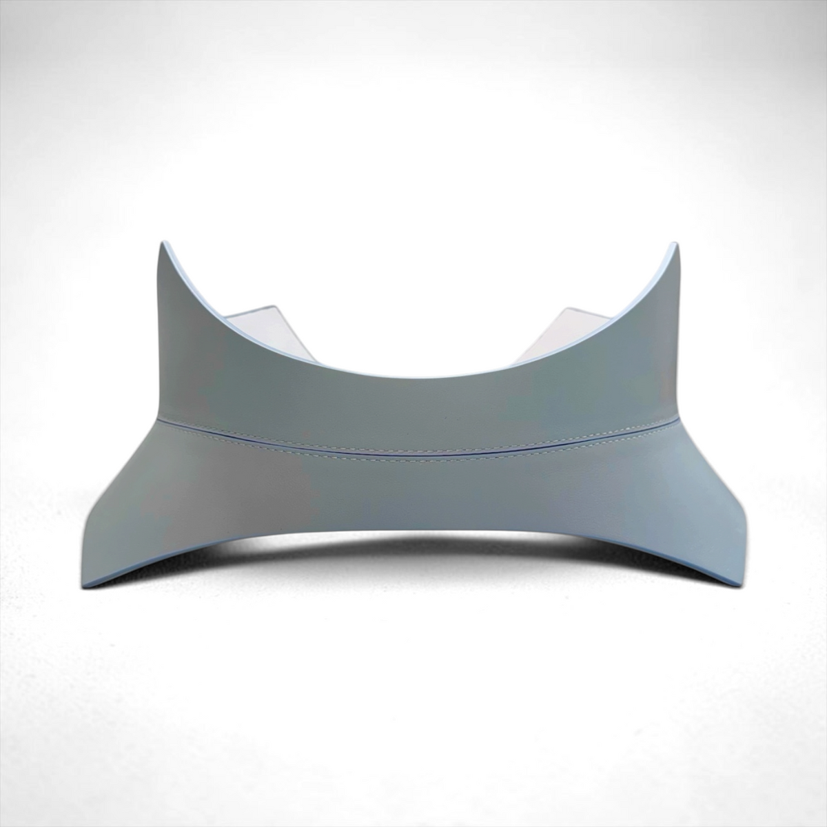 Thorns Leather Corset Belt - Ice Blue