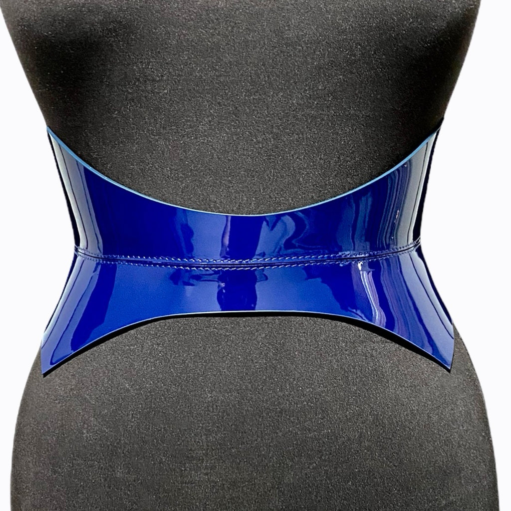 Black leather corset belt – Thorns by Aria Margo