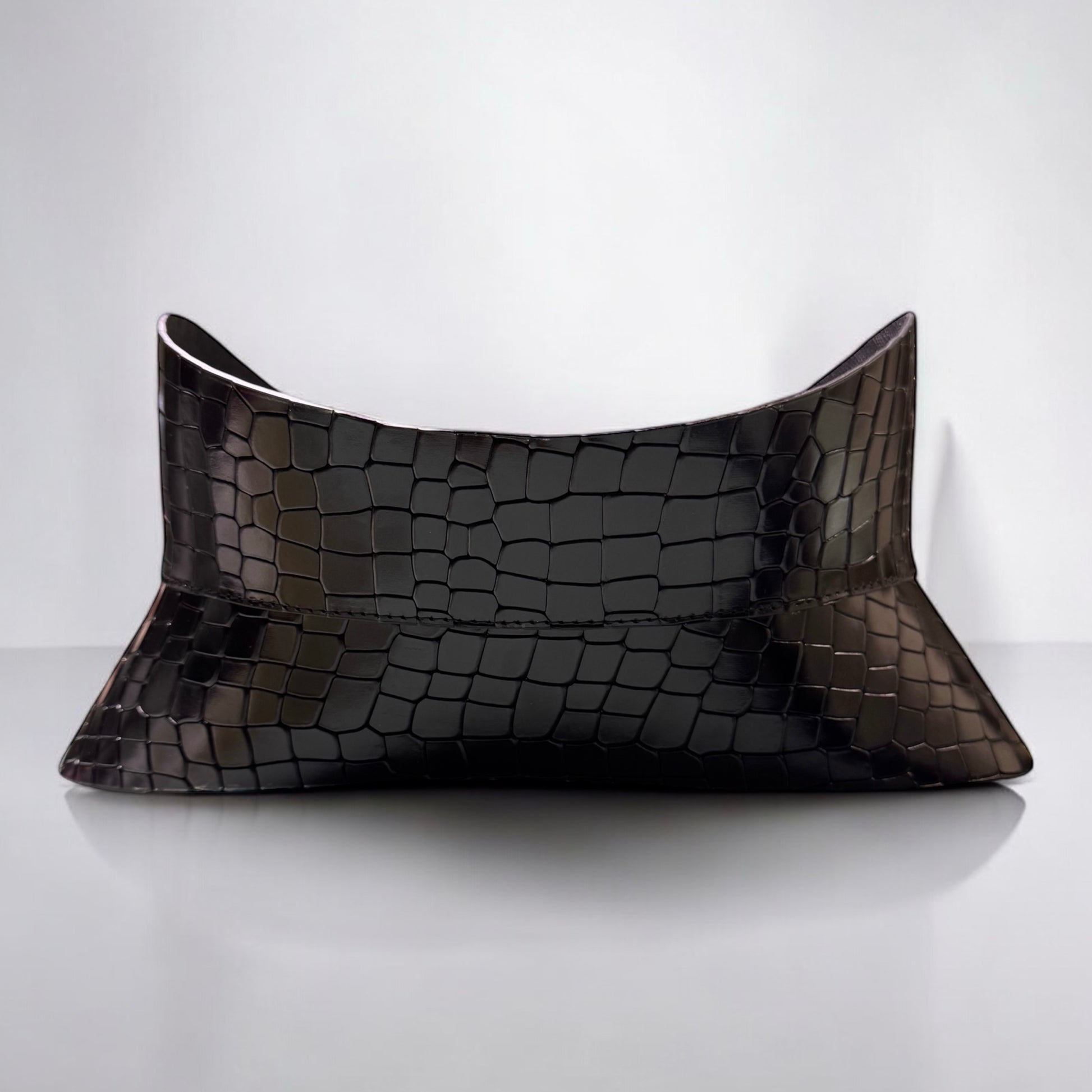 Black leather corset belt – Hourglass by Aria Margo